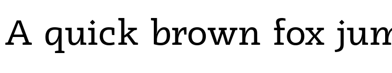 Preview of Radcliffe Display Regular font