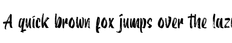 Preview of Radicks Regular font