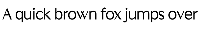 Preview of Radinela Sans font