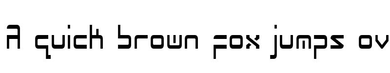 Preview of Radio Space Condensed Condensed font