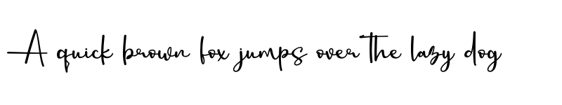 Preview of Raffinha - Personal Use Regular font