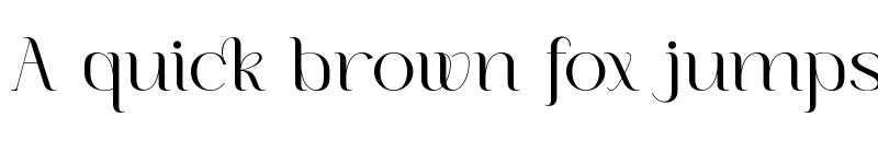 Preview of Ragara Regular font