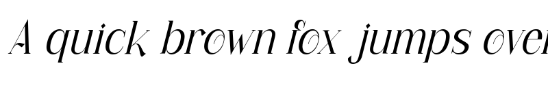 Preview of Ragiel Oblique font