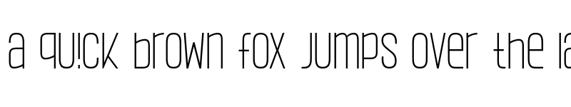 Preview of Ragnear Display Extra Light font