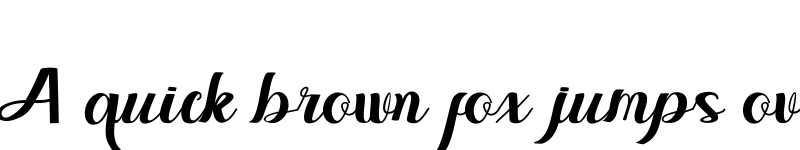 Preview of Rahayu Regular font