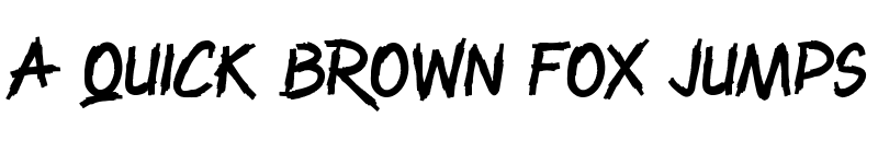 Preview of Raiden King Regular font