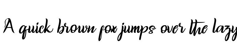 Preview of Raidye Regular font