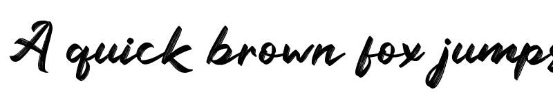 Preview of Railly Regular font