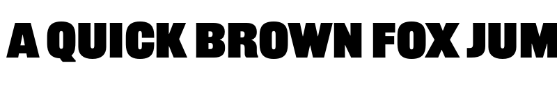 Preview of Railroad Gothic ATF Heavy font