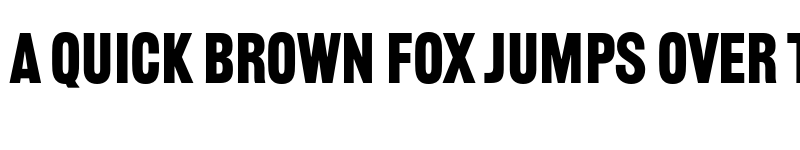 Preview of Railroad Gothic ATF Regular font