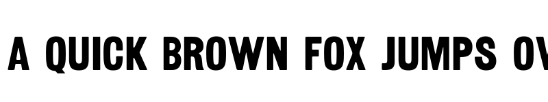Preview of Railroad Gothic CC Bold font