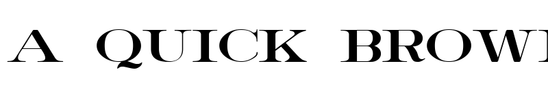 Preview of RailroadRoman Regular font