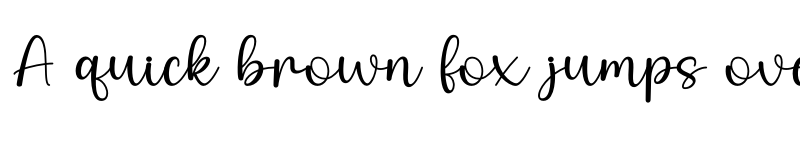 Preview of Rain In November Regular font