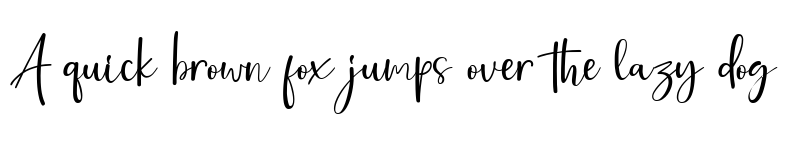 Preview of Rain Island Regular font