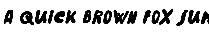 Preview of Rainbow 2000 Bold Italic font