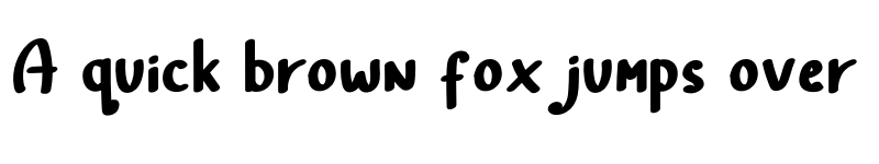 Preview of Rainbow Land Regular font