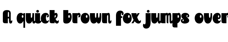 Preview of Raintage Regular font