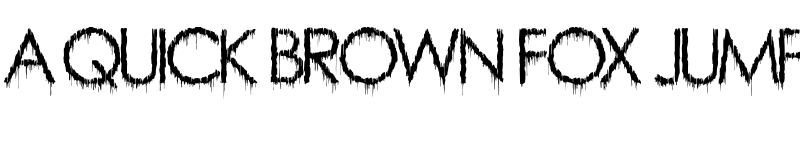 Preview of Rainy Day Vandal Regular font