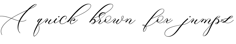 Preview of Raja Ampat Script Regular font