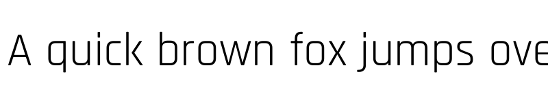 Preview of Rajdhani Regular font