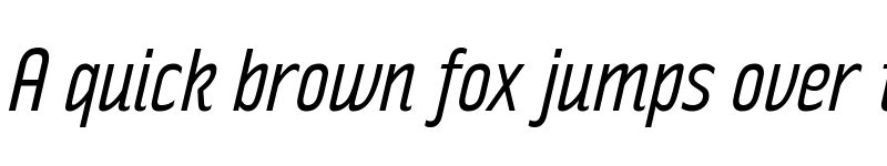 Preview of Rakesly Book Italic font