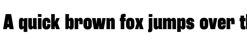 Preview of Rama Gothic E Heavy font