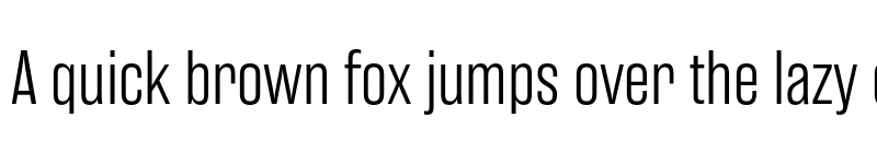 Preview of Rama Gothic E Light font