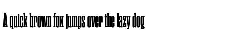 Preview of Rama Slab C Heavy font