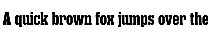 Preview of Rama Slab E Bold font