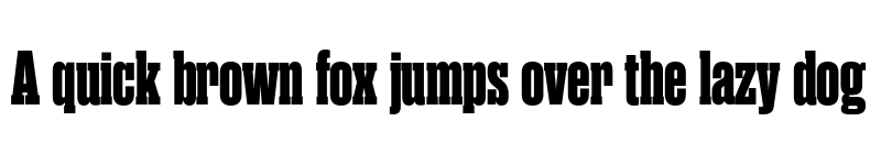 Preview of Rama Slab M Heavy font