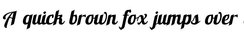 Preview of Ramadona Regular font