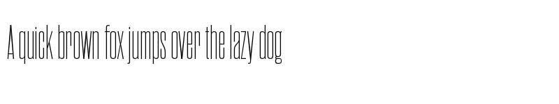 Preview of RamaGothicCW01-Thin Regular font