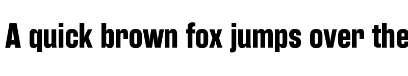 Preview of RamaGothicEW01-Bold Regular font