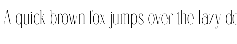 Preview of Ramashinta Regular font