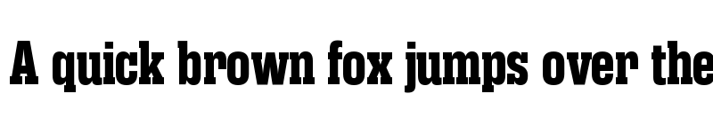 Preview of RamaSlabEW01-Bold Regular font