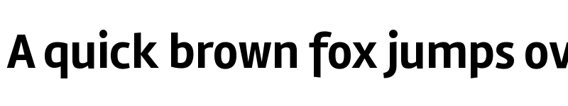 Preview of Rambla Bold font