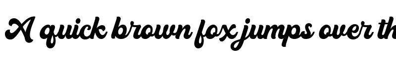 Preview of Ramdone Script Demo Regular font