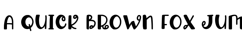 Preview of Rameline Regular font