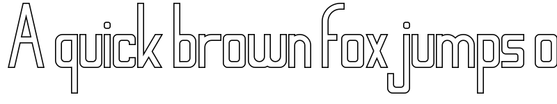 Preview of Rancaekek Demo Outline font