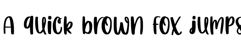 Preview of Ranchos Regular font