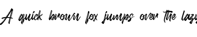 Preview of Randelles Regular font