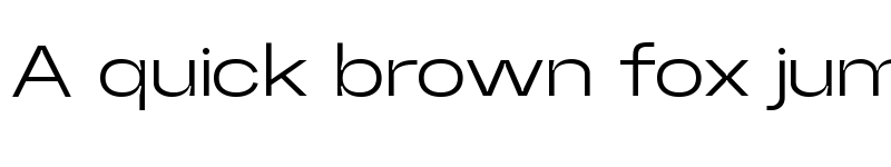 Preview of Random Grotesque Spacious SpaciousRegular font