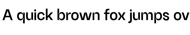 Preview of Random Grotesque Standard Semibold StandardSemibold font