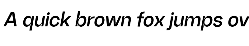 Preview of Random Grotesque Standard Semibold StandardSemiboldIt font