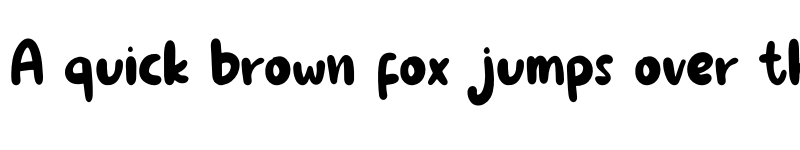 Preview of Random Regular font