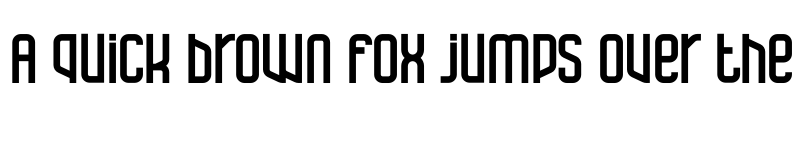 Preview of RANGE-OVER Regular font