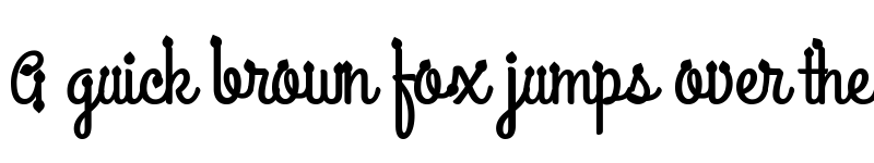 Preview of Ranting Regular font