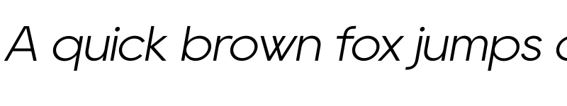 Preview of Rany Light Italic font