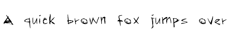 Preview of RapJack Regular font