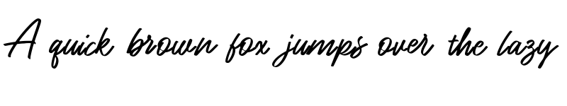 Preview of Rapsody Regular font